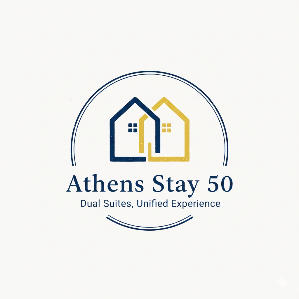 athens stay 50 logo