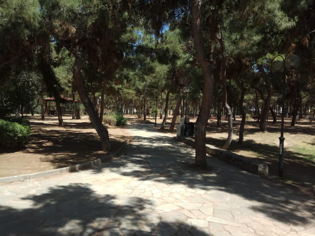 Holargos Grove, just a few meters from the Athens Stay 40 apartment—perfect for relaxing walks in nature.